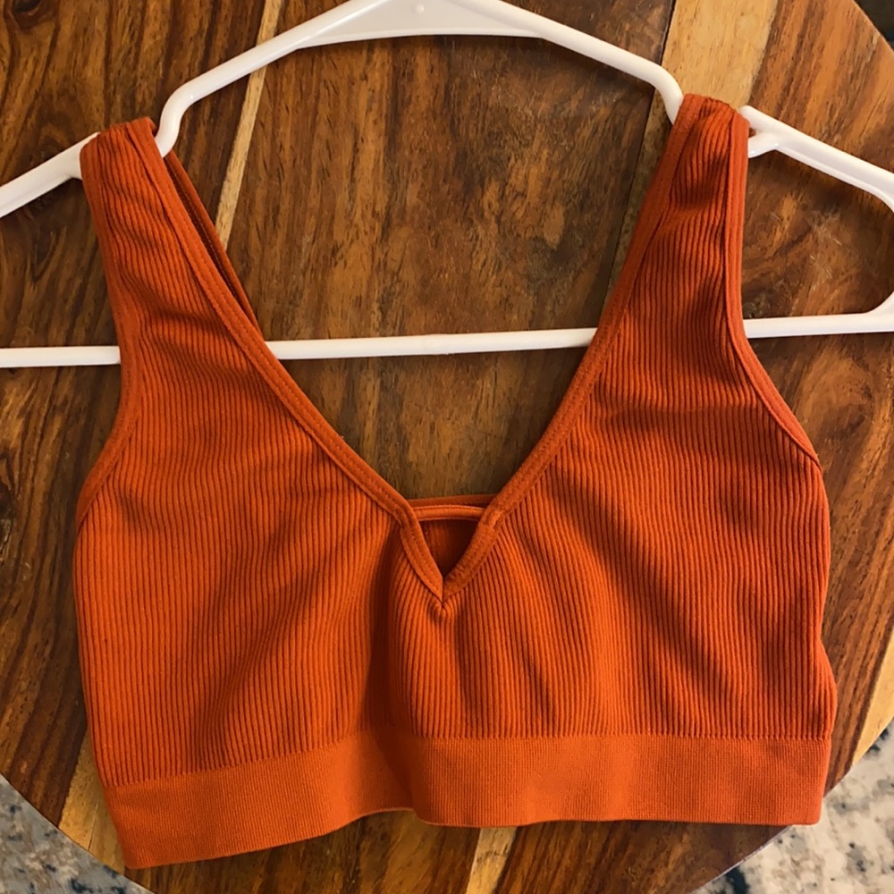 Ribbed bandeau